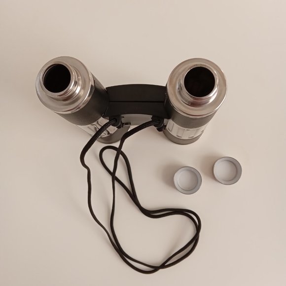 Binocular Shaped Flask holds 8 ounces - Picture 6 of 9